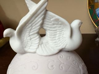 Palla Natale 2003 Porcellana Colomba