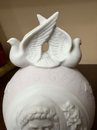 Palla Natale 2003 Porcellana Colomba