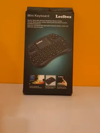 Mini Tastiera Wireless Leelbox Nero