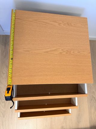 Cajonera de madera 3 niveles