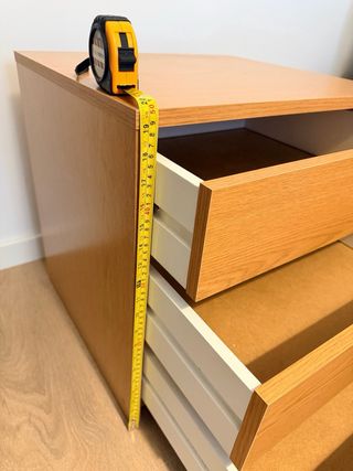 Cajonera de madera 3 niveles