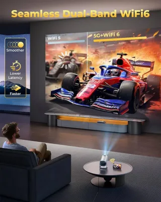 Proyector Android 4K Nuevo Ameela. A estrenar.