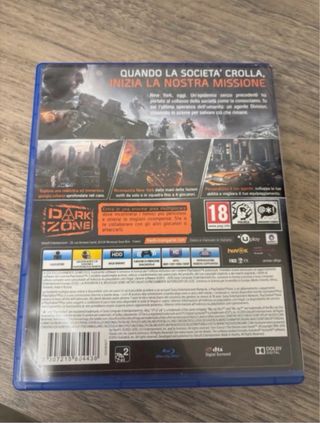 The Division PS4 (PlayStation 4) Ubisoft