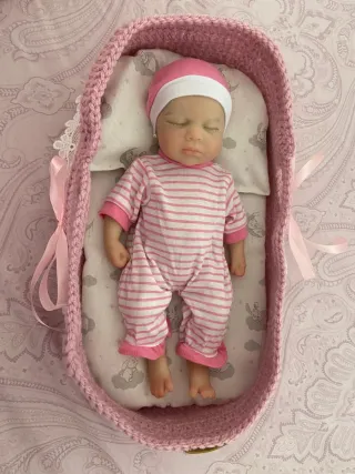 Cuna artesanal para Reborn