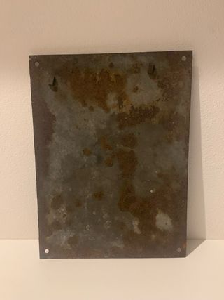 Rara insegna Touring Club Italiano vintage