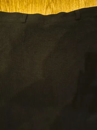 Falda tubo larga negra