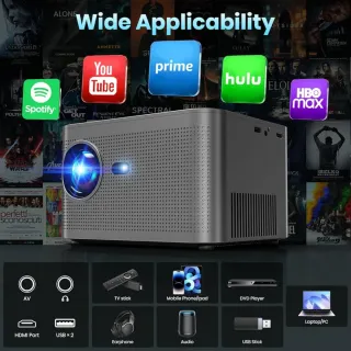 Proyector 4K Gaimoo Android Nuevo. A estrenar.