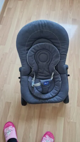 Hamaca Chicco Hoopla Bebé Gris Oscuro