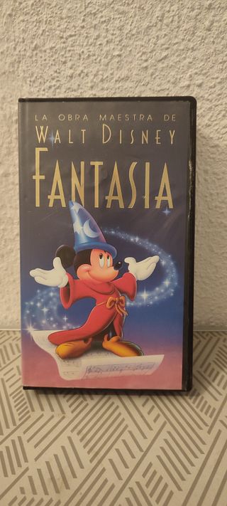 VHS Fantasía Walt Disney (Español)