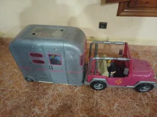 Caravana y Coche Barbie XL