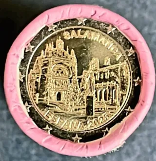 2 euros España 2025.SIN CIRCULAR.