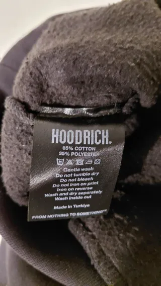Tuta Hoodrich nera e multicolor pantalone L felpaM