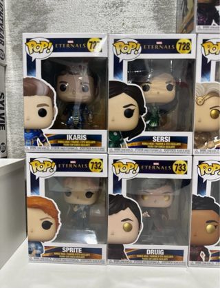 Pack 11 Funkos Pop Marvel Eternals