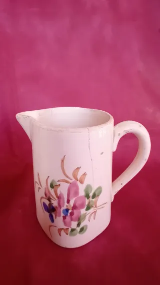 2 Jarras Manises Vintage Pintada a mano