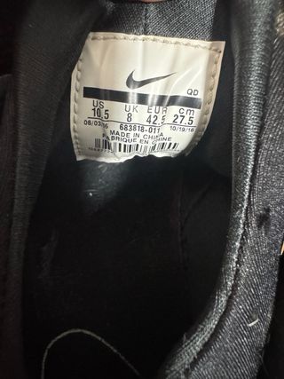 Nike Air Huarache Negro/Blanco