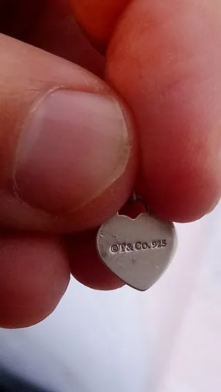 Colgante Corazón Tiffany & Co. Plata 925