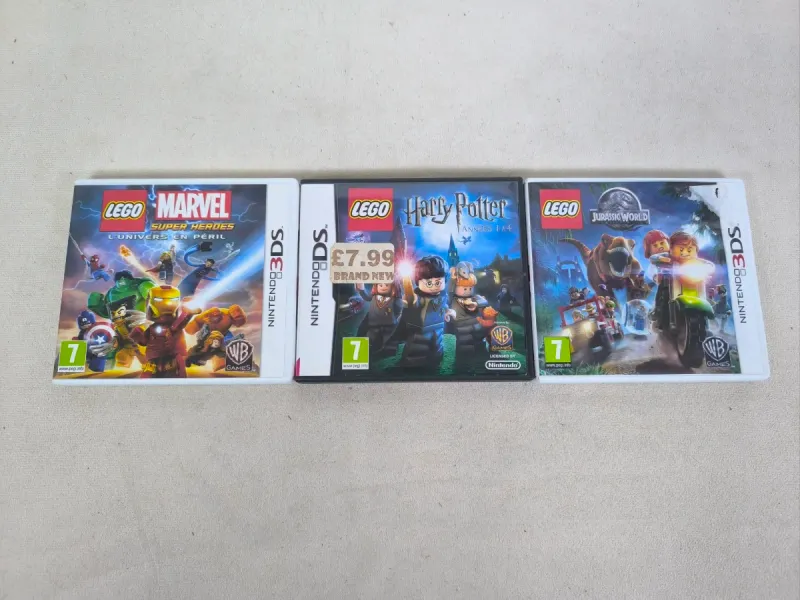 Imagen de LEGO Marvel, Harry Potter, Jurassic World 3DS