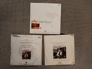 A-ha: lote de 7 discos single vinilo