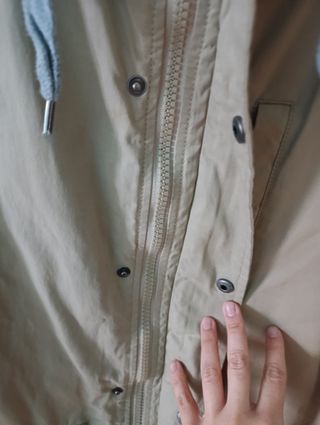 Abrigo beige Springfield - talla XXL