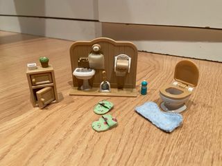 Casa Sylvanian Families con Gatos y Mobiliario