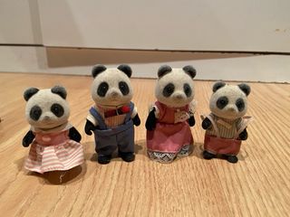 Casa Sylvanian Families con Gatos y Mobiliario