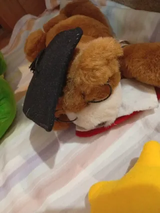 Lote Juguetes Peluche Coche Policía