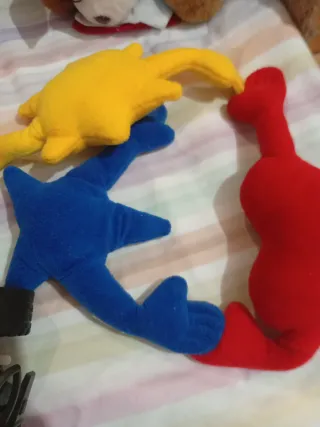 Lote Juguetes Peluche Coche Policía