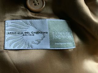 Cappotto Cammello Cachemire Vintage Donna