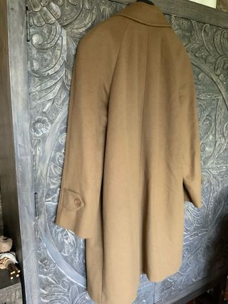 Cappotto Cammello Cachemire Vintage Donna