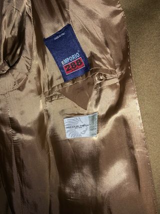 Cappotto Cammello Cachemire Vintage Donna