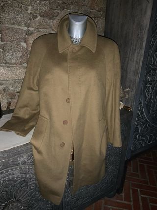 Cappotto Cammello Cachemire Vintage Donna