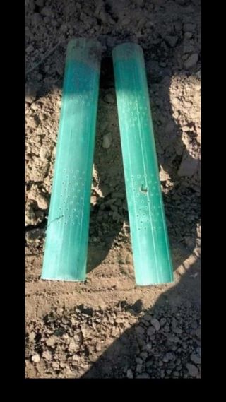 Protectores de viña verdes