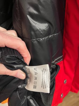 Giubbotto da sci Tsunami Rosso