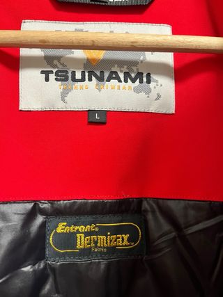 Giubbotto da sci Tsunami Rosso