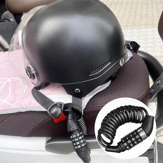 2 Candados Cable Combinación Alta Seguridad