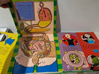 El cuerpo humano en pop up