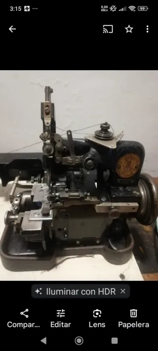 Remalladora Singer Antigua Colección