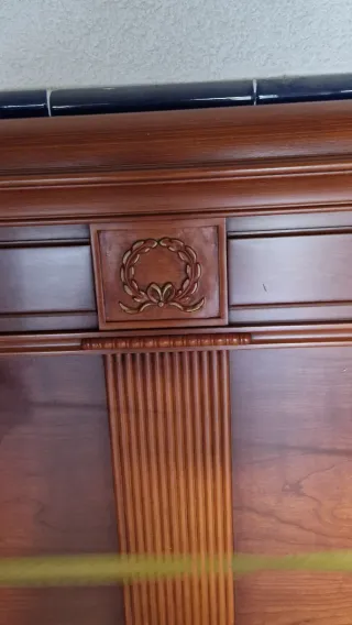 Cabecero de madera para cama de 135cm