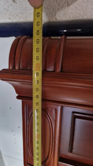 Cabecero de madera para cama de 135cm