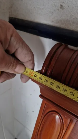 Cabecero de madera para cama de 135cm