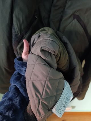 Abrigo verde Mango - talla XXL