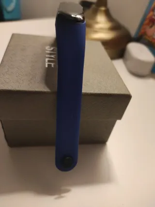 Reloj infantil azul con balón de fútbol