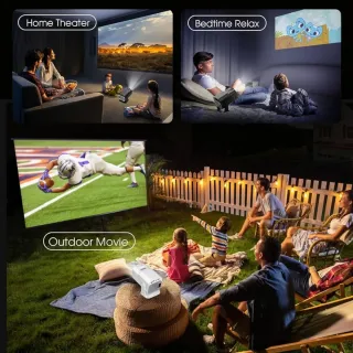 Proyector Gaimo 4K Android Blanco Nuevo