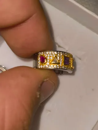 Pendientes con Circonitas y Piedras Moradas