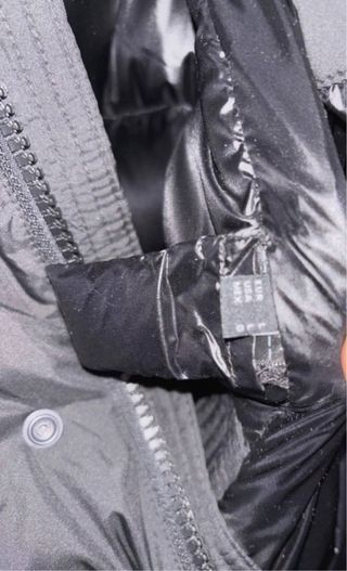 Abrigo Massimo Dutti Negro