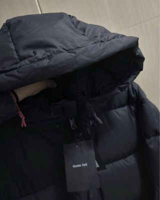 Abrigo Massimo Dutti Negro