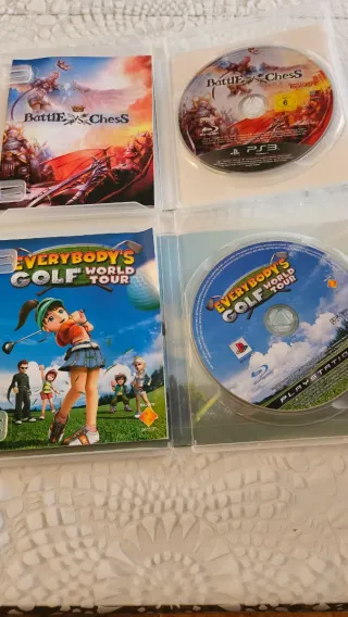 Pacchetto 2 Giochi PS3: Battle vs Chess + Everybody's Golf World Tour