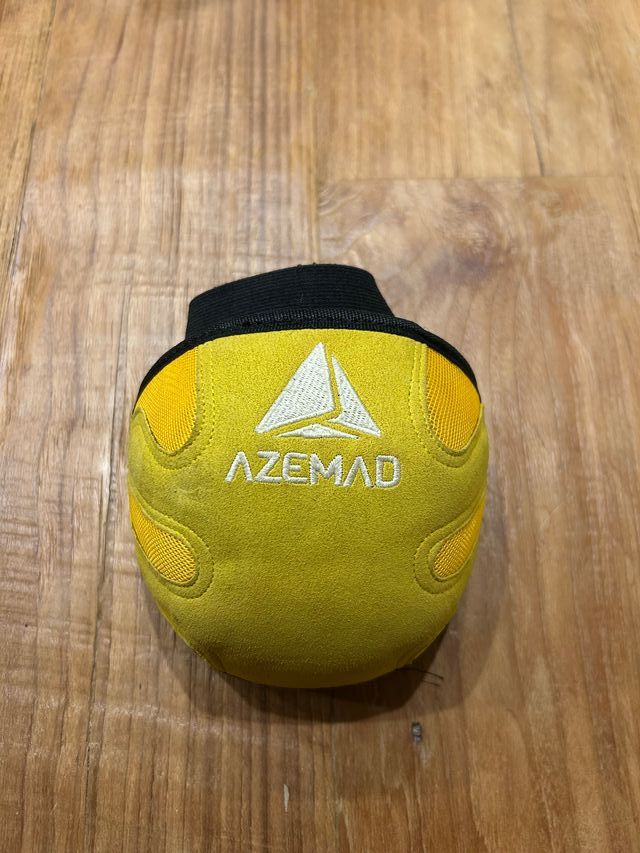 Rodilleras de hockey amarillas