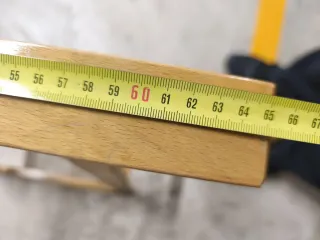 Caballetes de madera para trabajos