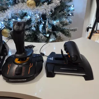 PACK Thrustmaster T.16000M FCS Joysticks + Pedales